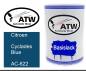 Preview: Citroen, Cyclades Blue, AC-622: 500ml Lackdose, von ATW Autoteile West.